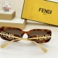 Replica Fendi - Square Modern Chain Link Design Fashion Chic Sunglasses