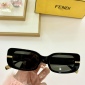 Replica Fendi - Square Modern Chain Link Design Fashion Chic Sunglasses