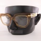 Replica Fendi lime D frame lemon glasses