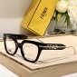 Replica Fendi Purple D-frame glasses