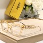 Replica Fendi Purple D-frame glasses