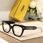 Replica Fendi Purple D-frame glasses