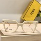 Replica Fendi Black D-frame glasses