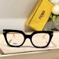 Replica Fendi Black D-frame glasses