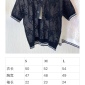 Replica Fendi Black Embroidered Floral Mesh Fishnet Short Sleeve Crop Top