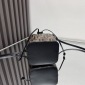 Replica Fendi Mini Mon Tresor Leather Bag in brown