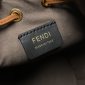 Replica Fendi Logo Small Mon Tresor Bucket Bag