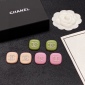 Replica Chanel lovely fresh color diamond stud earrings