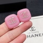 Replica Chanel lovely fresh color diamond stud earrings