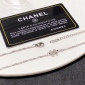 Replica Chanel vintage 14K steel color preserving thin necklace