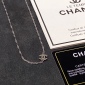 Replica Chanel vintage 14K steel color preserving thin necklace