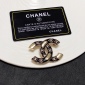 Replica CHANEL double C logo brooch