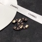 Replica CHANEL double C logo brooch