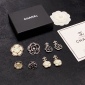 Replica Chanel letter double C camellia ring