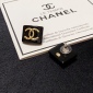 Replica CHANEL Black stud earrings