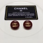 Replica CHANEL Small red stud earrings