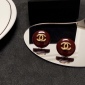 Replica CHANEL Small red stud earrings