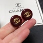 Replica CHANEL Small red stud earrings