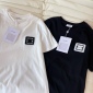 Replica CHANEL Double C towel material logo short sleeve