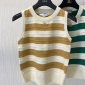 Replica CHANEL Striped tank top