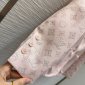 Replica LOUIS VUITTON Mahina Monogram Preppy Blazer Pink Beige