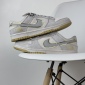 Replica Nike Dunk Low North CDG joint - Gold three joint SB low top casual board shoes