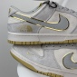 Replica Nike Dunk Low North CDG joint - Gold three joint SB low top casual board shoes