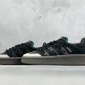 Replica Adidas originals Samba XLG black shoes