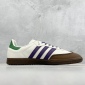 Replica Adidas originals OG white purple brown shoes