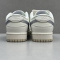 Replica Nike Dunk Low "Metallic Purple" Silver grain shoes