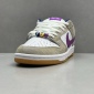 Replica Rayssa Leal x Nike Dunk SB Pure Platinum and Vivid Purple shoes