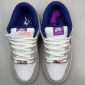 Replica Rayssa Leal x Nike Dunk SB Pure Platinum and Vivid Purple shoes