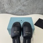 Replica Prada Straw series hand-woven sandals