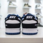 Replica Nike SB Dunk Low LV White Black Blue dress shoes