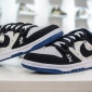 Replica Nike SB Dunk Low LV White Black Blue dress shoes