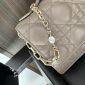 Replica DIOR Pearl clutch bag