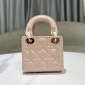 Replica Lady Dior mini rattan bag