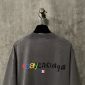 Replica Balenciaga 24ss ebay printed double-loop embroidered short-sleeved T-shirt