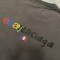 Replica Balenciaga 24ss ebay printed double-loop embroidered short-sleeved T-shirt