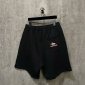 Replica Balenciaga 24ss made old printed embroidered hoodie shorts