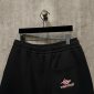 Replica Balenciaga 24ss made old printed embroidered hoodie shorts