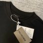 Replica Balenciaga 24ss Fuzzy Dissolves Coke Wave Short sleeve