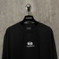 Replica Balenciaga 24ss double ring logo classic embroidery worn to ruin the old short-sleeved T-shirt