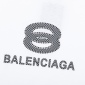 Replica Balenciaga double B overlapping printed short-sleeved T-shirt