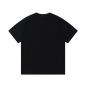 Replica Balenciaga double B overlapping printed short-sleeved T-shirt