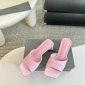 Replica Balenciaga logo pressed high heel shoes