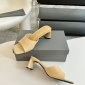 Replica Balenciaga logo pressed high heel shoes