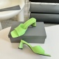 Replica Balenciaga logo pressed high heel shoes