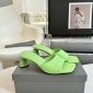 Replica Balenciaga logo pressed high heel shoes