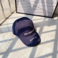 Replica Balenciaga Alphabet embroidered logo baseball cap